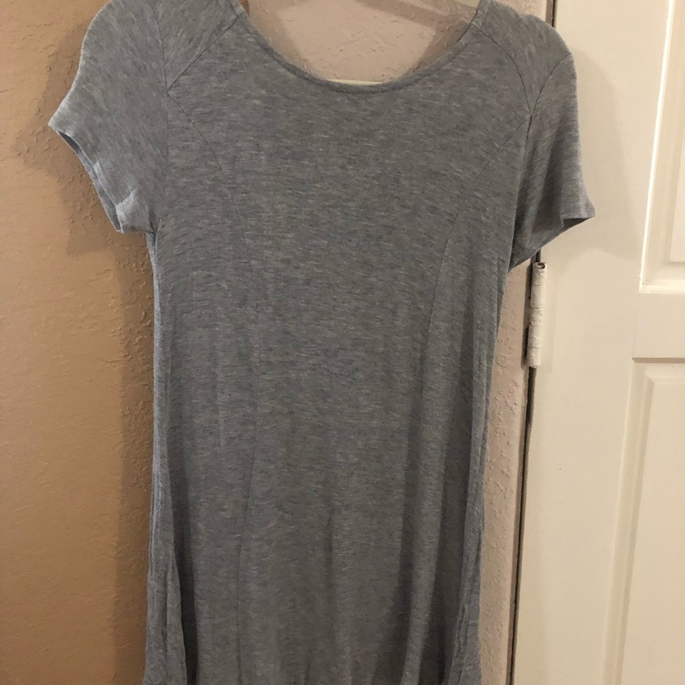 Simple Grey Dress